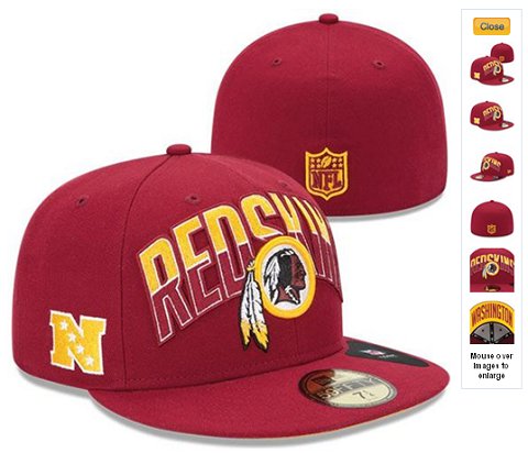 2013 Washington Redskins NFL Draft 59FIFTY Fitted Hat 60D30